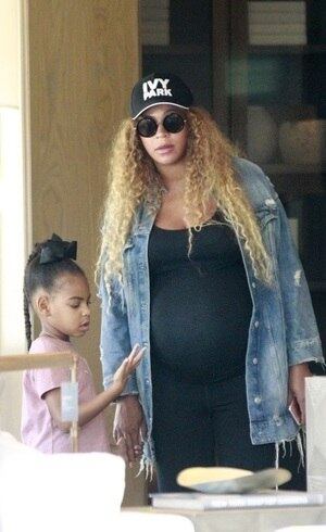 Beyoncé e a filha Blue Ivy