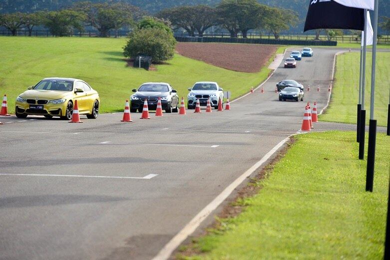 Pronto! Meu grupo é anunciado pelo microfone do locutor do evento. Dirijo-me às bonitas recepcionistas e aguardo a autorização para entrar no meu primeiro modelo — M2