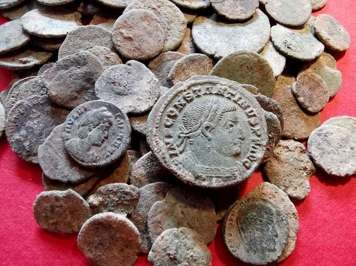 Moedas do período romano foram encontradas no noroeste da Espanha
