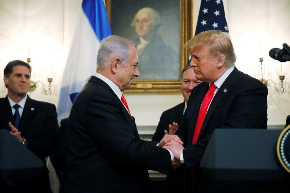 Trump recebeu Netanyahu na Casa Branca