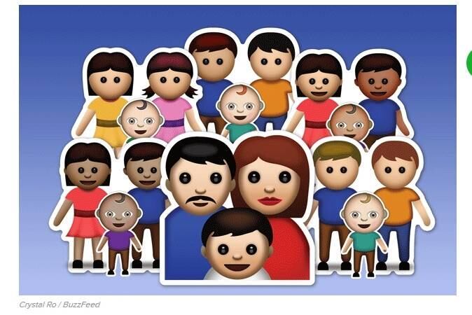 O emoji para a expressão "nossa, eu conheci esse rapaz quando ele era criança"