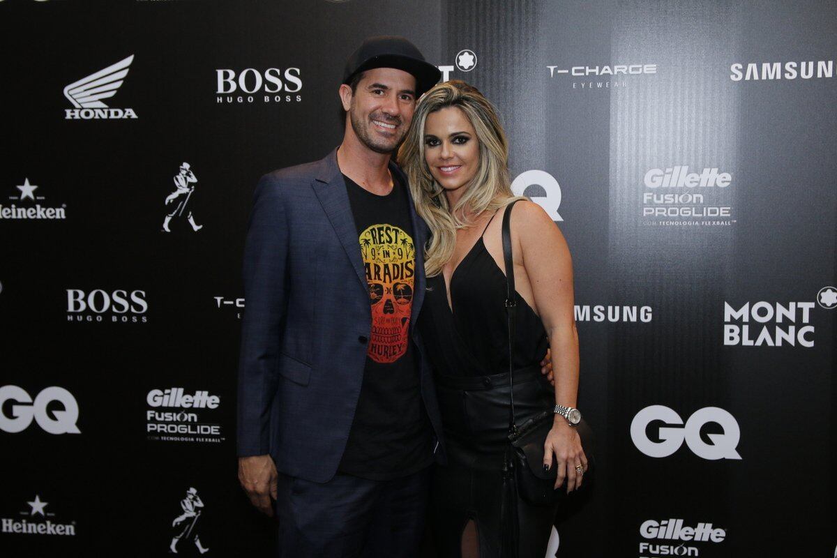 O skatista Bob Burnquist também esteve no evento