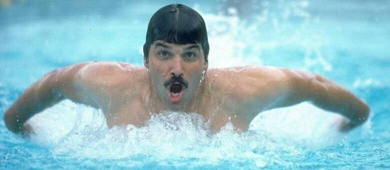 Mark Spitz, que surgiu nos Jogos de Winnipeg de 1967, é um dos principais nomes da história da natação