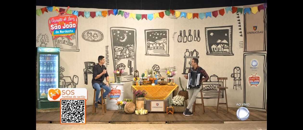 Record TV Itapoan lança projeto de Circuito de Lives para o São João