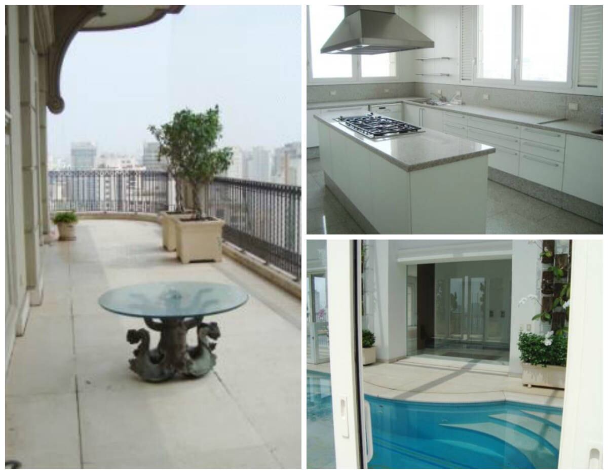 O seu apartamento dos sonhos tem quantos dormitórios? Três?
Quatro? De quantas vagas na garagem você precisa? Bom, em São Paulo, há uma
cobertura que supera as expectativas da maioria das pessoas. São oito
dormitórios, sala íntima, cozinha, copa, jardim privativo, sauna, piscina
aquecida...Tudo distribuído por 811 m². O preço, claro, não é dos mais baixos.
Para quem quiser desfrutar de uma "vida ostentação" na Vila Nova Conceição, na
zona sul, vai ter de desembolsar nada menos que R$ 48 milhões. Mas há outros
imóveis mais “humildes” à venda na cidade. Confira

ASSISTA: Exclusivo: conheça a mansão luxuosa do cantor e empresário Reinaldo Kherlakian