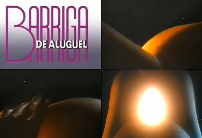 A abertura da novela Barriga de Aluguel (1991) gerou grande repercussão na época. No início, a barriga de uma grávida é apresentada diante de um fundo preto, dando a impressão de se tratar de um planeta no espaço. No fim, a mulher deitada abre as pernas e um enorme foco de luz invade a tela, representando um nascimento. Toda a cena bizarra é embalada pela canção Aguenta Coração, de José Augusto


