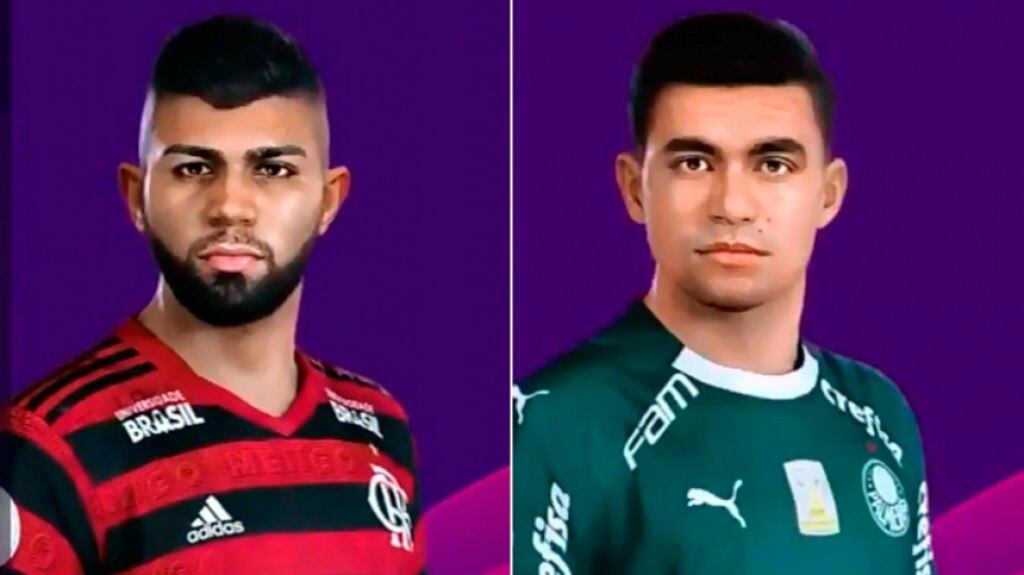 O novo PES 2020 foi lançado nesta semana e está com os rostos mais realistas já vistos em um jogo de futebol. O game usou tecnologia de escaneamento de rostos em 3D para garantir o máximo de fidelidade visual possível. O Lance! separou os principais nomes de Palmeiras e Flamengo, clubes que passaram pelo procedimento 3D, para fazer uma comparação da vida real com o vídeo game. Vale ressaltar que os jogadores do Flamengo fizeram o procedimento de escaneamento em 3D na Flórida Cup. Sendo assim, algumas das novas contratações não estão na lista e alguns jogadores, como Léo Duarte, Pará e Cuellar, já deixaram o time da Gávea.
