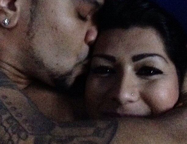 Mulher Moranguinho e Naldo postam foto no maior chamego