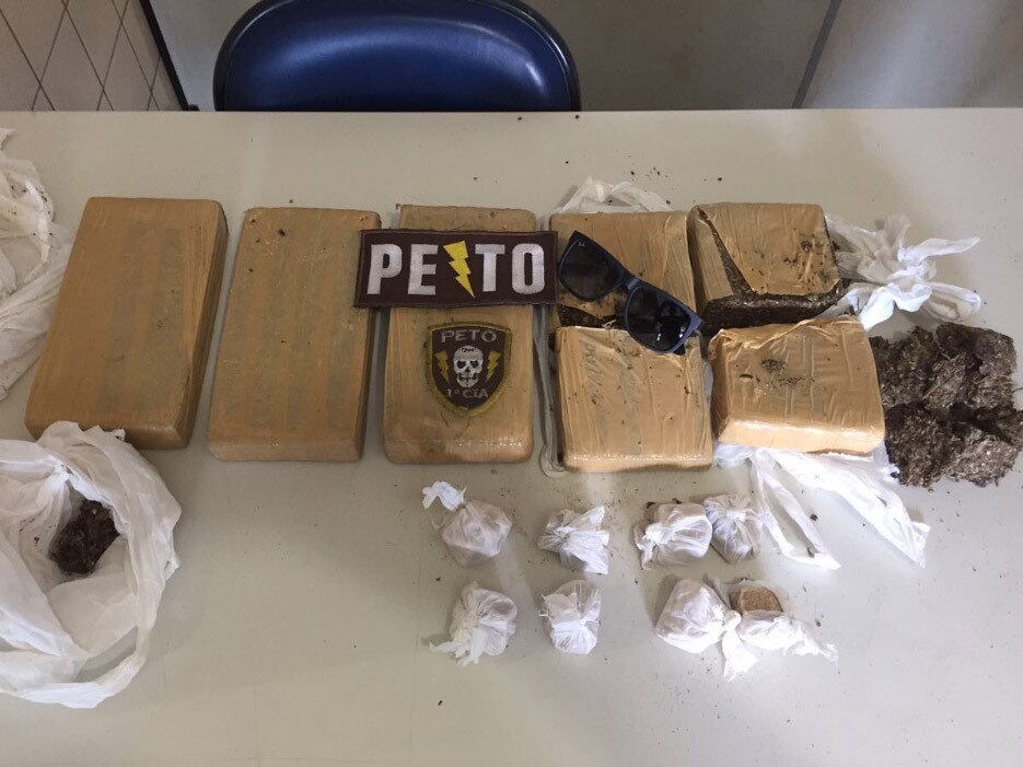 O material foi levado a delegacia