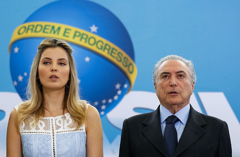 Em seu discurso, Marcela disse que "cada brasileiro, desde a gestação, importa para o
desenvolvimento do Brasil".