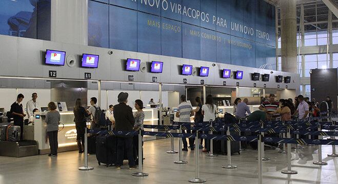 Funcionários do aeroporto devem se vacinar contra o sarampo
