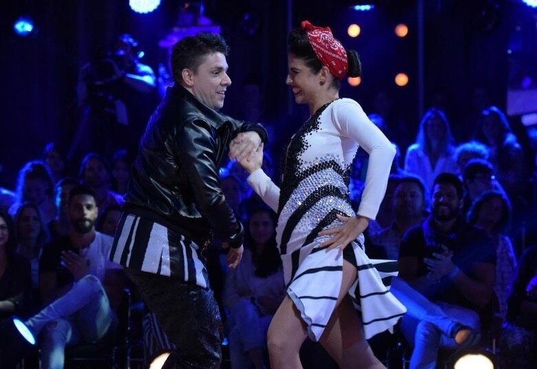 O humorista Oscar Filho e a técnica Dani de Lova apresentaram o primeiro jive da temporada. Jaime Aroxa disse que não viu jive, apenas a alegria do ritmo