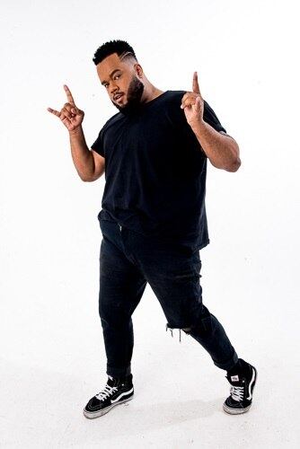 Akeen foi o único modelo plus size a estar em uma passarela no São Paulo Fashion Week