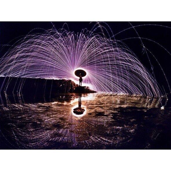 Já que os efeitos das palhças de aços ficam mais nítidas 