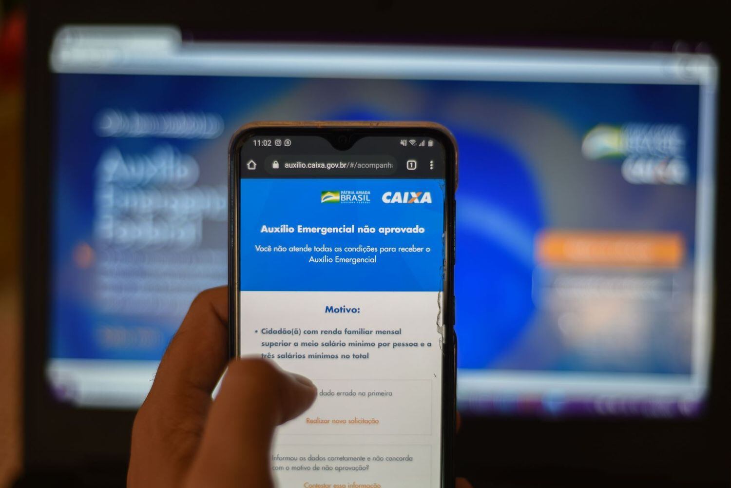 Solicitação pode ser feito por meio do aplicativo da Caixa