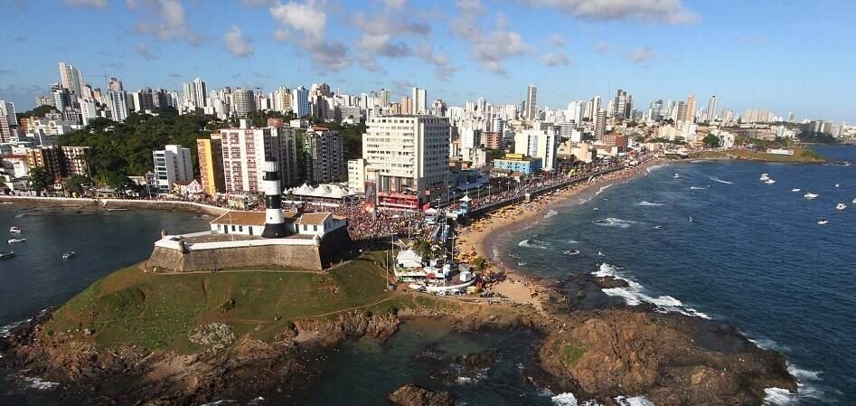 Salvador consegue fisgar visitantes por sua beleza naturais