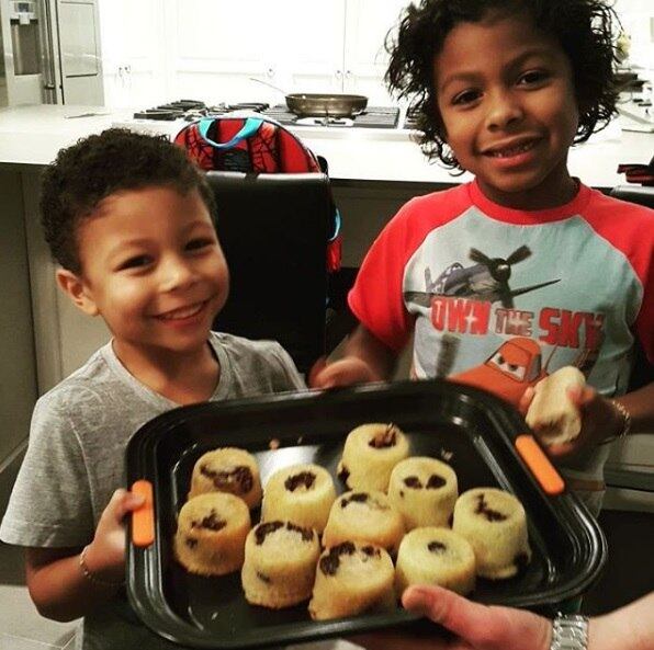 Como este, quando eles fizeram bolinhos!