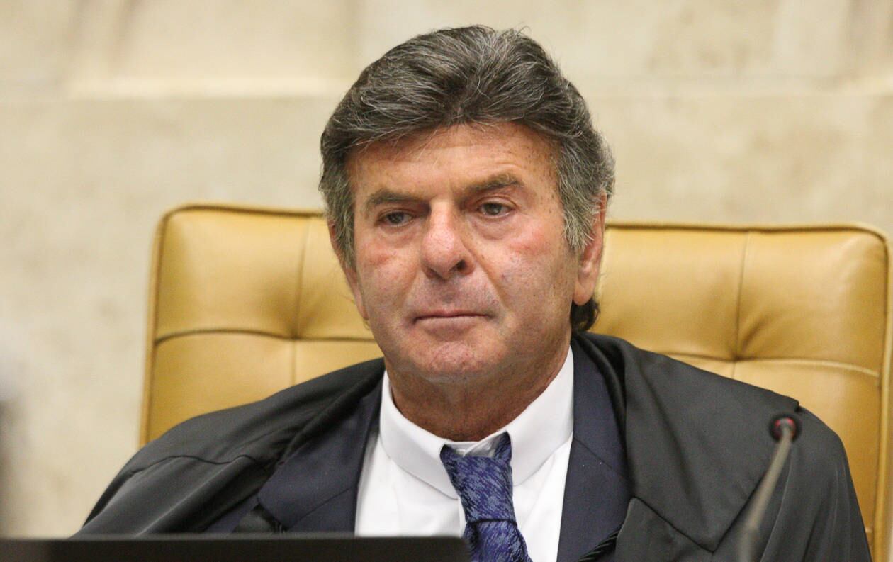 O presidente do STF, Luiz Fux