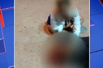 Uma pessoa ligada à vítima lamenta a morte