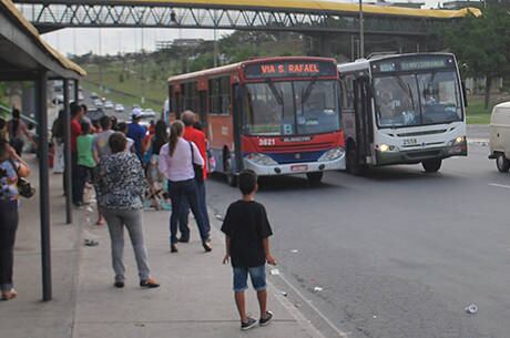 Trânsito no sentido rodoviária ficou complicado no local