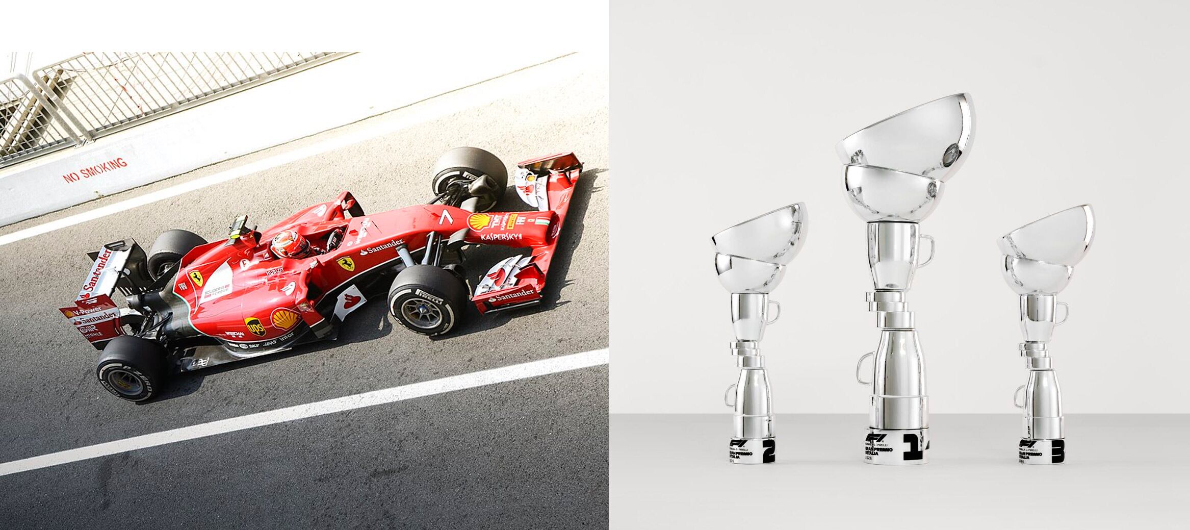 Apesar de se parecer com uma pilha de cumbucas, o troféu do Grande Prêmio de Monza tem um significado interessante