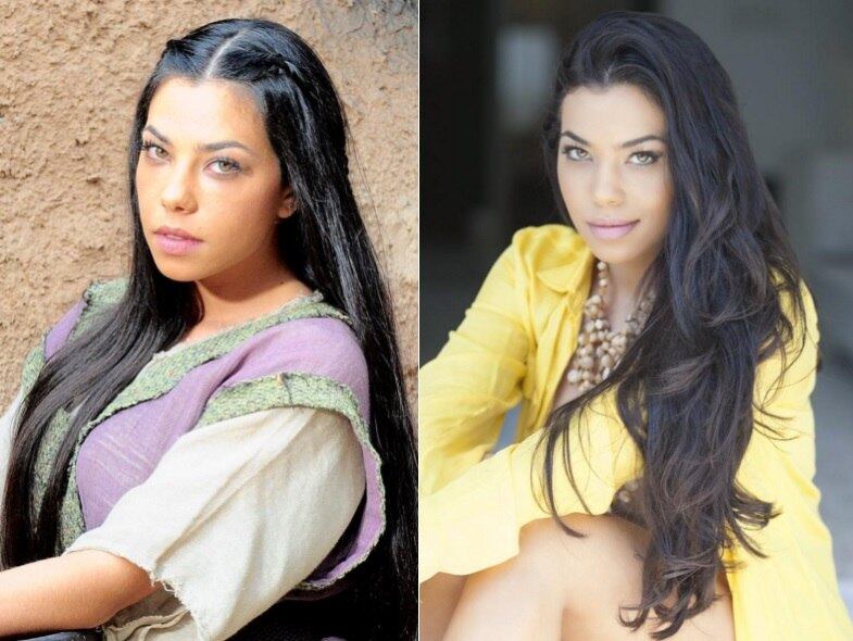 Jennifer Setti já arrasa corações em Os Dez Mandamentos. Imagina toda produzida na vida real?