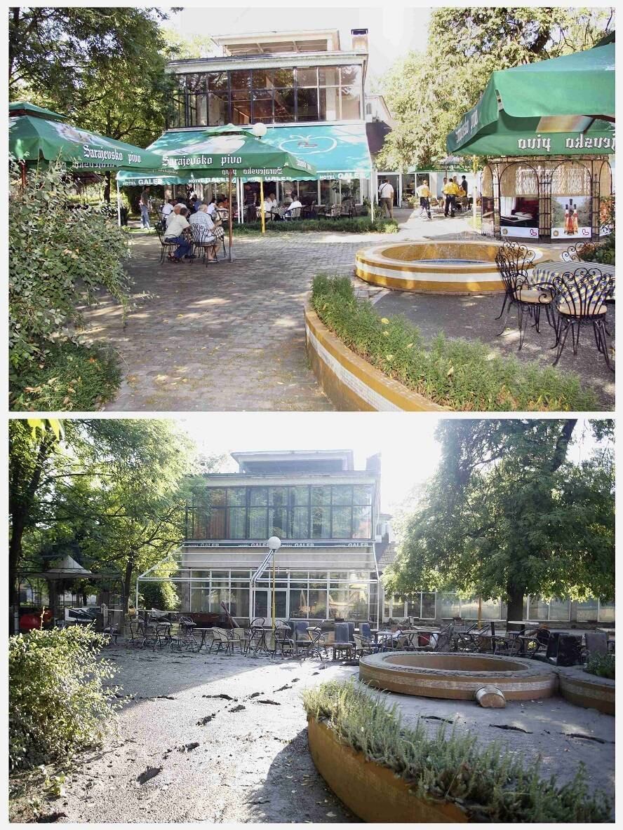 Nesta imagem, uma lanchonete teve boa parte dos seus equipamentos destruída pela inundação. 

Em declaração, o premiê da Sérvia, Aleksandar Vucic afirmou que o que aconteceu é algo que ocorre uma vez a cada mil anos. 

O rio Sava é o mais monitorado por autoridades 