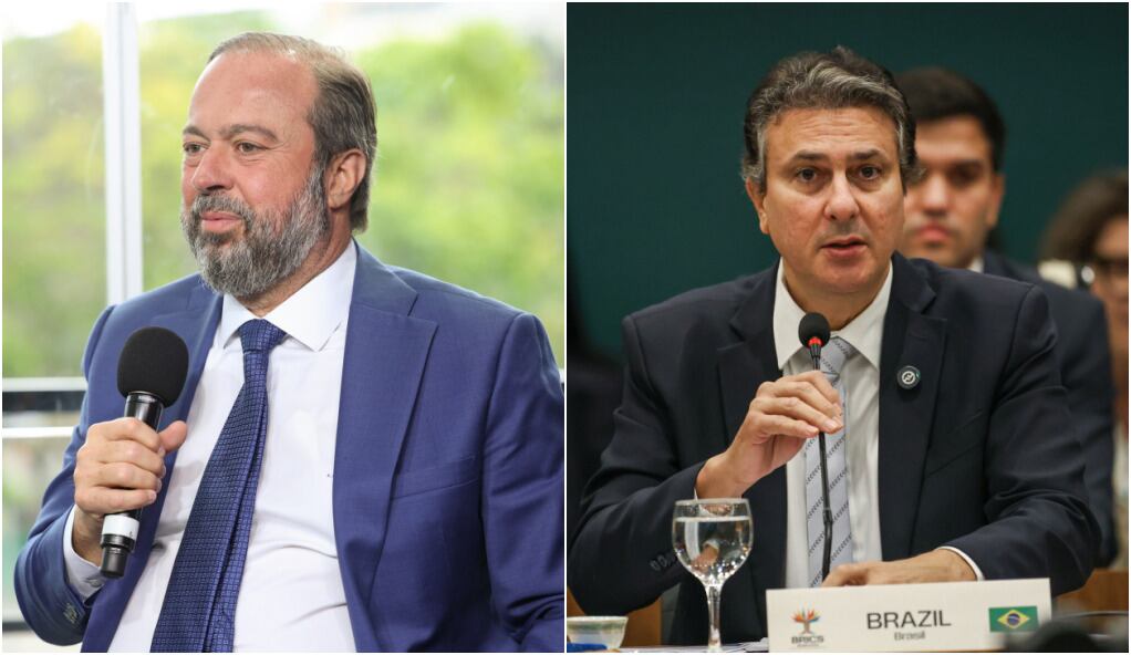 Alexandre Silveira e Camilo Santana