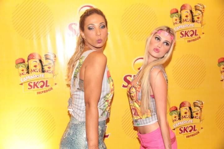 Valesca Popozuda também brincou com Bárbara Evans