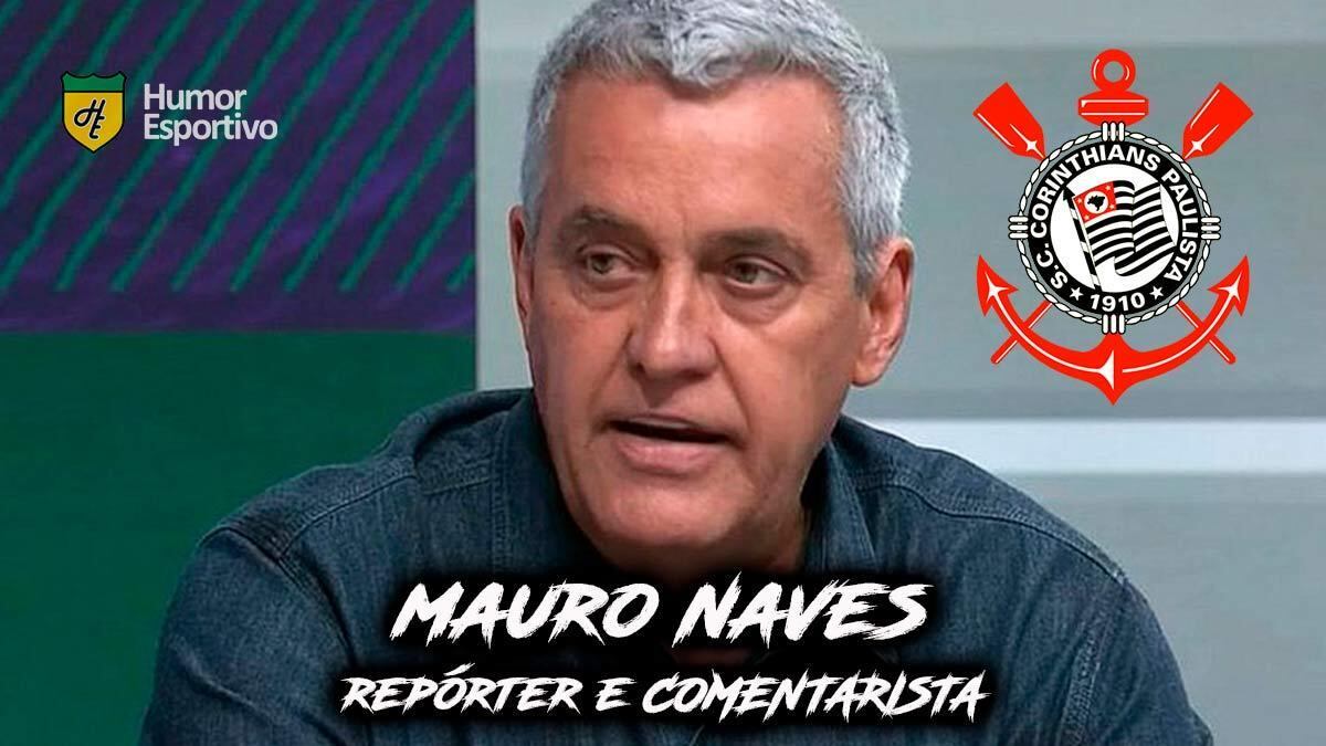 Mauro Naves é torcedor do Corinthians