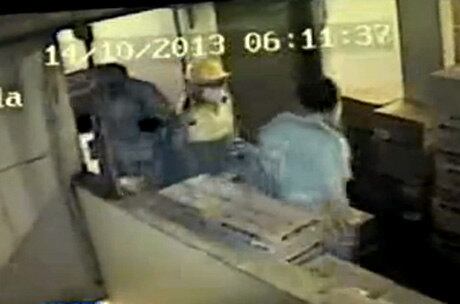 O assalto ocorreu no começo da manhã desta segunda-feira (14)