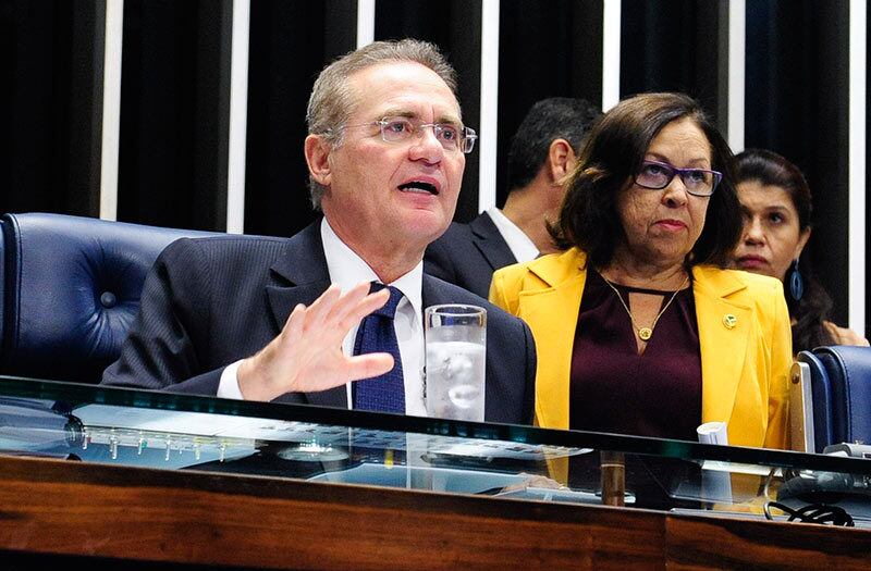No plenário do Senado, Renan disse que novos vetos vão entrar na pauta do Congresso