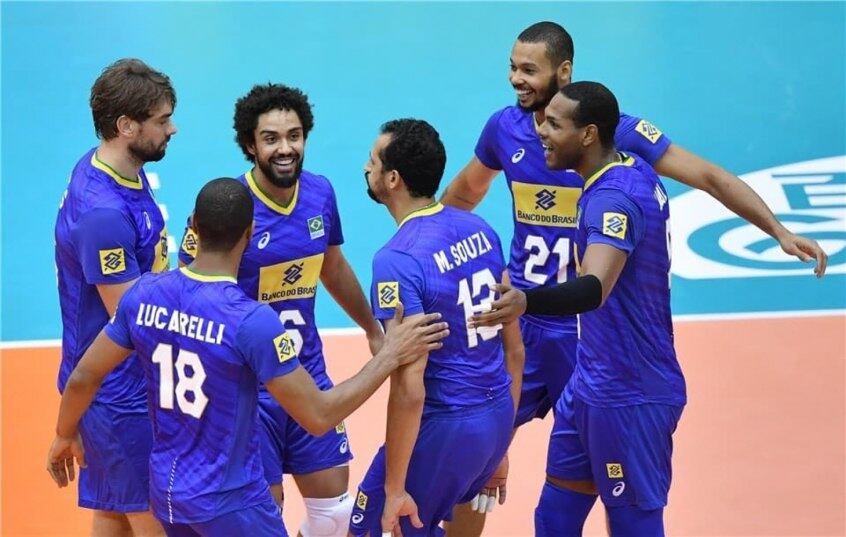 Seleção comemora segunda vitória na Copa do Mundo de Vôlei