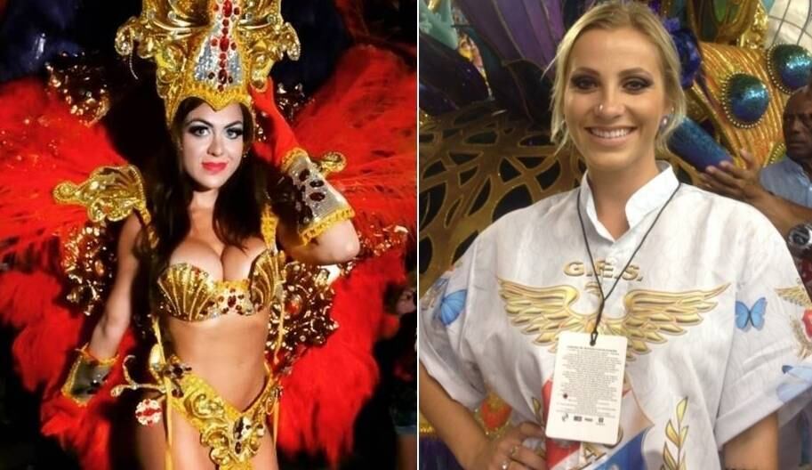 O Carnaval empolgou duas conhecidas figuras do futebol brasileiro: Rossana Torales, a nutricionista paraguaia do Boavista, e Fernanda Colombo, que chama atenção quando trabalha como bandeirinha 

Veja também: Belas que disputam o coração de Neymar
