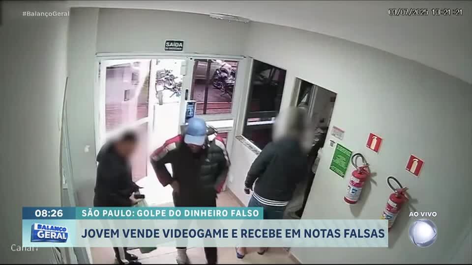 Jovem cai em golpe e recebe notas falsas ao vender videogame