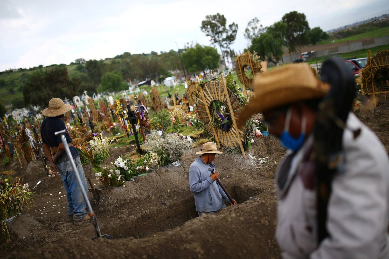 México é 3º país com mais mortes por covid-19
