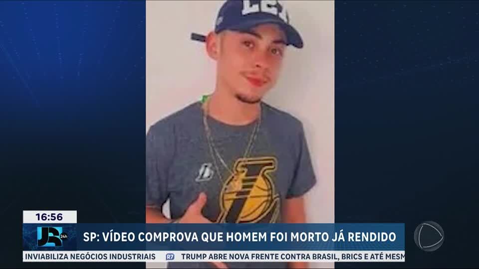 Câmera corporal mostra policial executando jovem rendido em Paraisópolis, zona sul de São Paulo