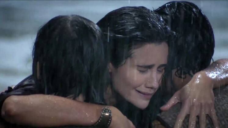 Abraão e Harã salvaram a vida de Amat, que no dia do casamento de Terá com Nadi acabou saindo sem rumo e caiu em um rio