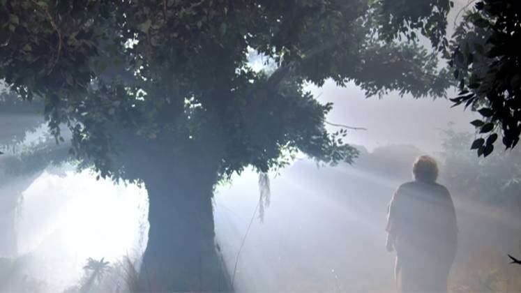 Anos se passam, Abraão recebe uma nova mensagem divina falando da promessa. O acampamento recebe a visita do Senhor. Nesse momento, Ele reafirma a promessa de que Sara irá gerar um filho