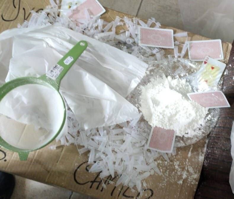 Polícia descobriu laboratório de drogas em BH