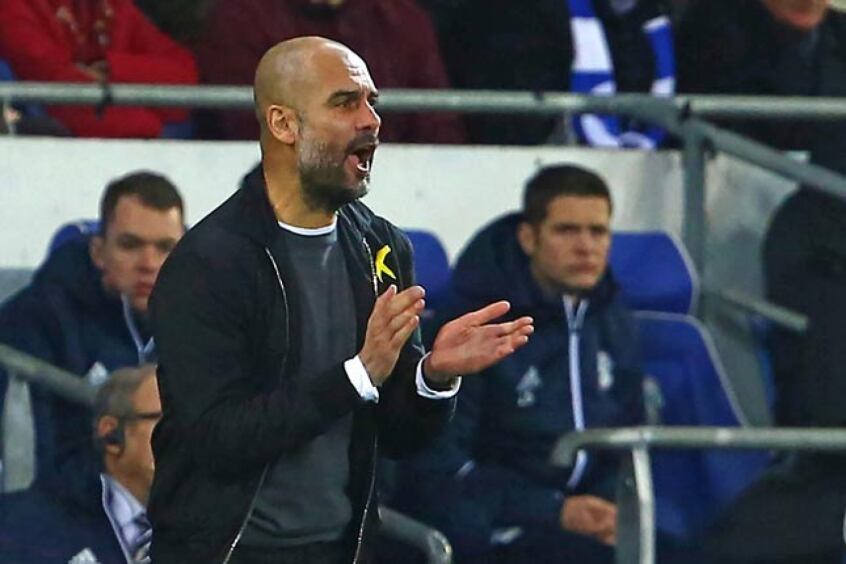 Guardiola aumentou a cobrança dentro dos vestiários