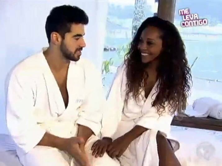 Durante a massagem, os dois conversaram bastante

+ Vídeo: Jorginho e Tainara se reencontram e curtem um dia romântico

+ Siga o Me Leva Contigo no Twitter

+ Curta o Me Leva Contigo no Facebook
