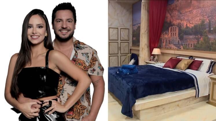 Dobradinha na Suíte Power! Geórgia e Thiago venceram a Prova dos Casais e, pela segunda semana consecutiva, foram presenteados com a Suíte Power