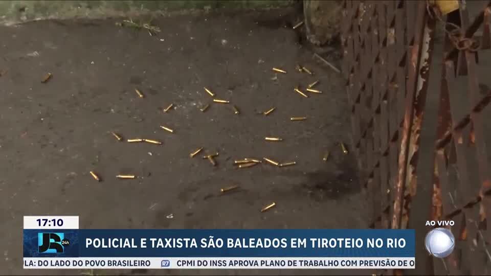 Taxista e policial são baleados durante operação na zona norte do Rio