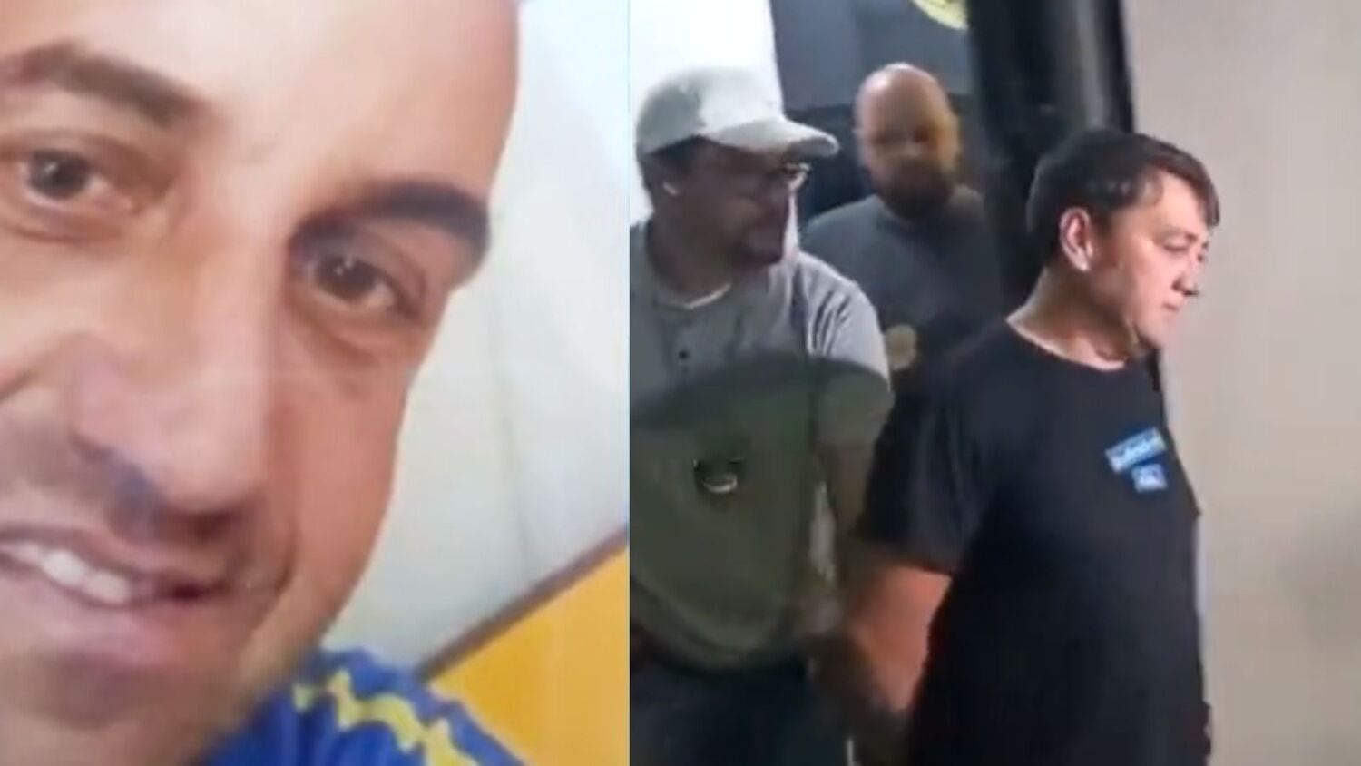 Vítima (à dir.) não resistiu aos ferimentos