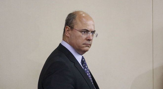 O governador afastado do Rio de Janeiro, Wilson Witzel