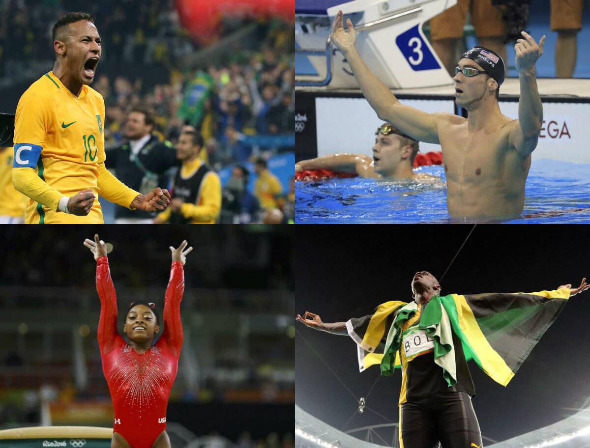 A Rio 2016 bombou nas redes sociais, principalmente no Twitter, que divulgou alguns números do evento. O craque brasileiro Neymar aparece entre os atletas mais citados, mas ele perde a disputa para outras duas feras