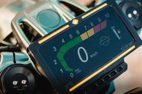 Painel em TFT da grande vencedora