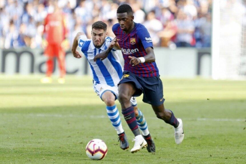 Ousmane Dembelé - Ponta-direito - 80 milhões de euros (337.4 milhões de reais)