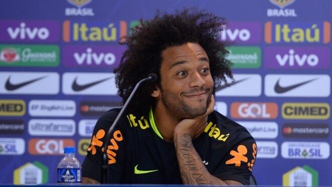 Marcel é o capitão da seleção brasileira na partida contra o Equador